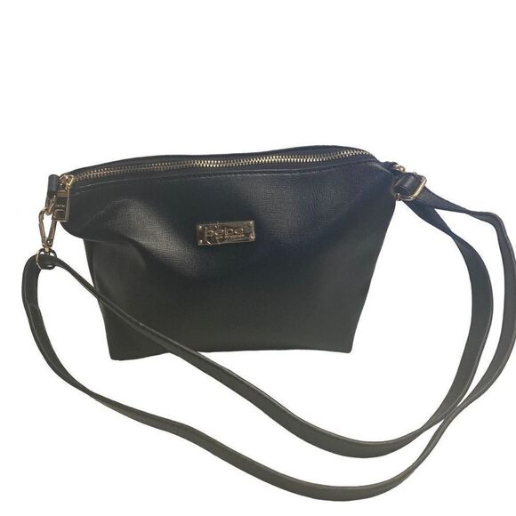 BEBE Women’s Black Crossbody Handbag  9X3.5X8‎ - Picture 1 of 10